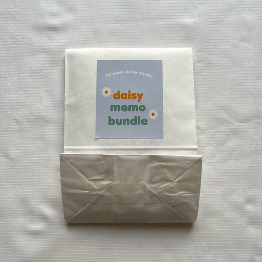 daisy memo bundle
