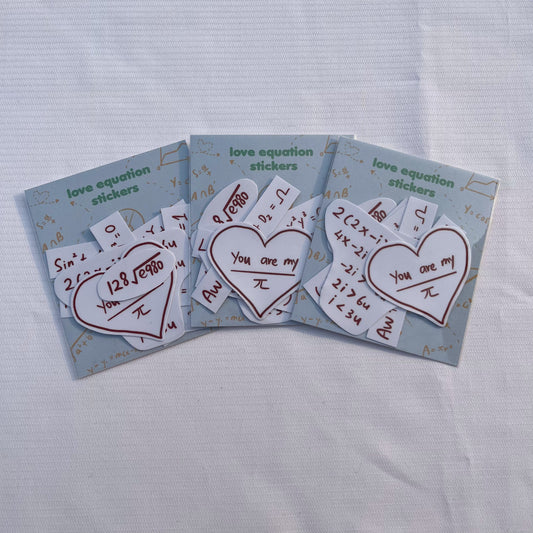 love equations stickers