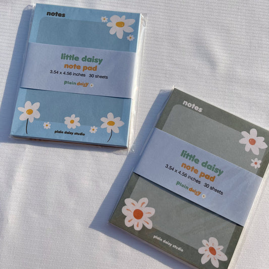 little daisy memo pad