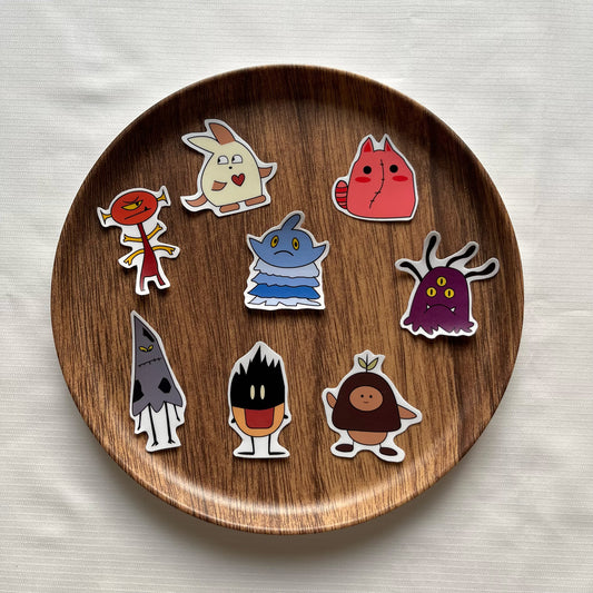 monster family stickers