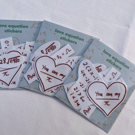 love equations stickers