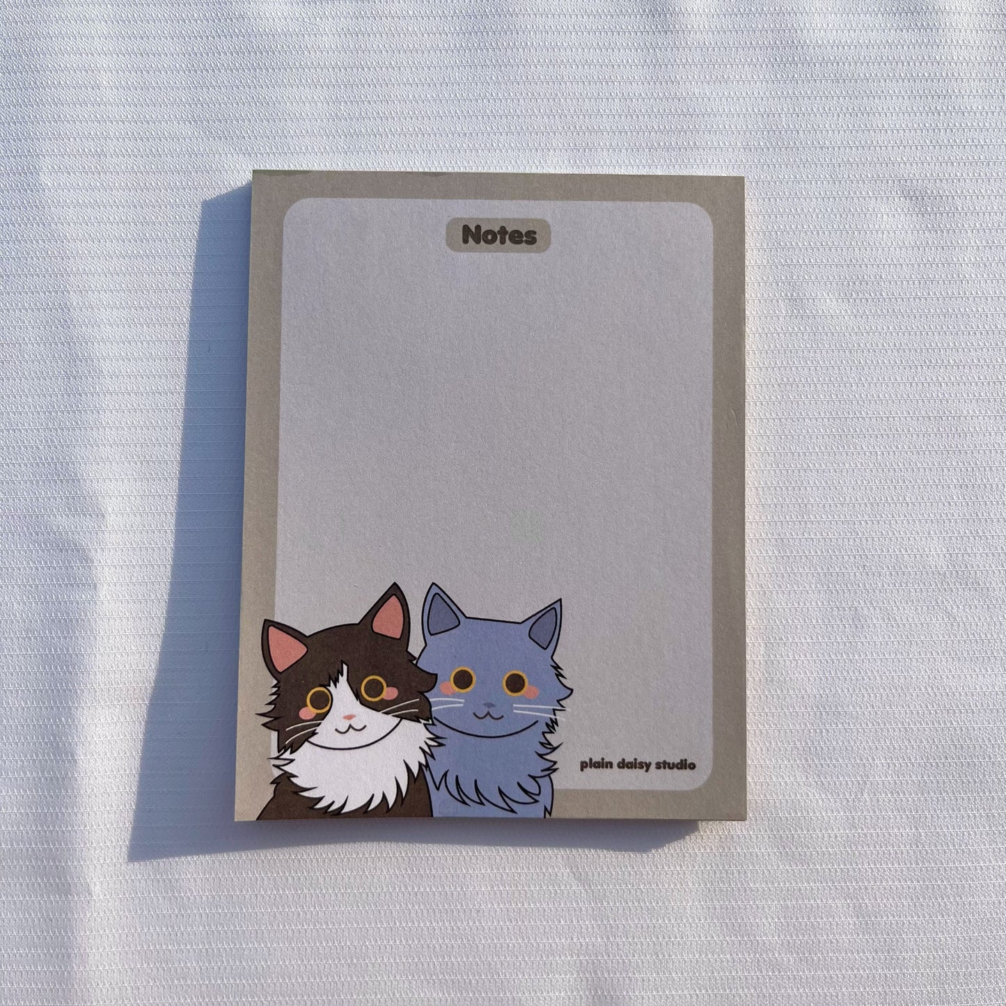 kitties family memo pad