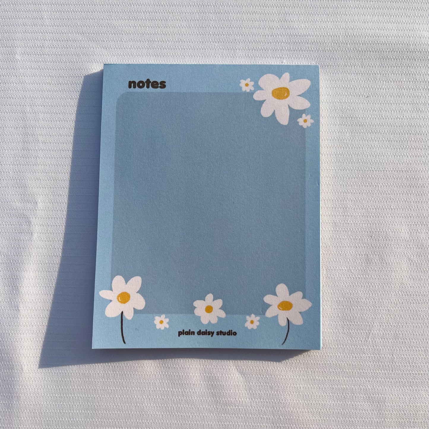 little daisy memo pad