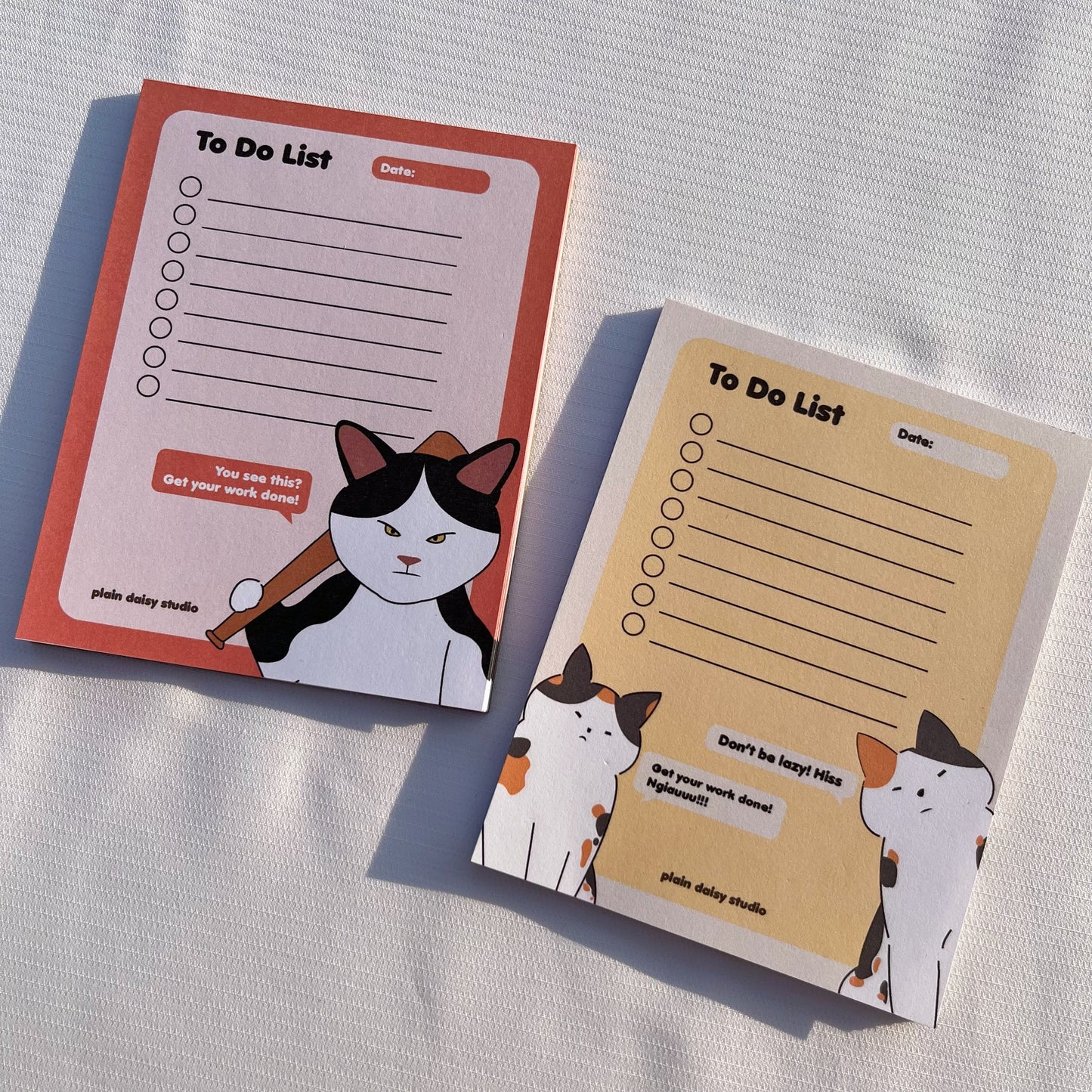 fierce kitties daily to do list