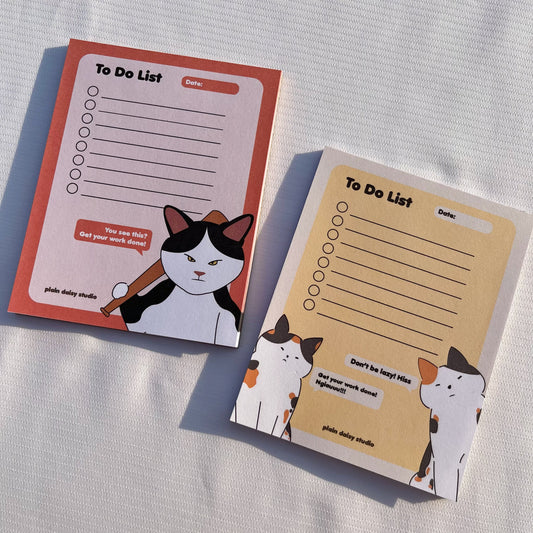 fierce kitties daily to do list